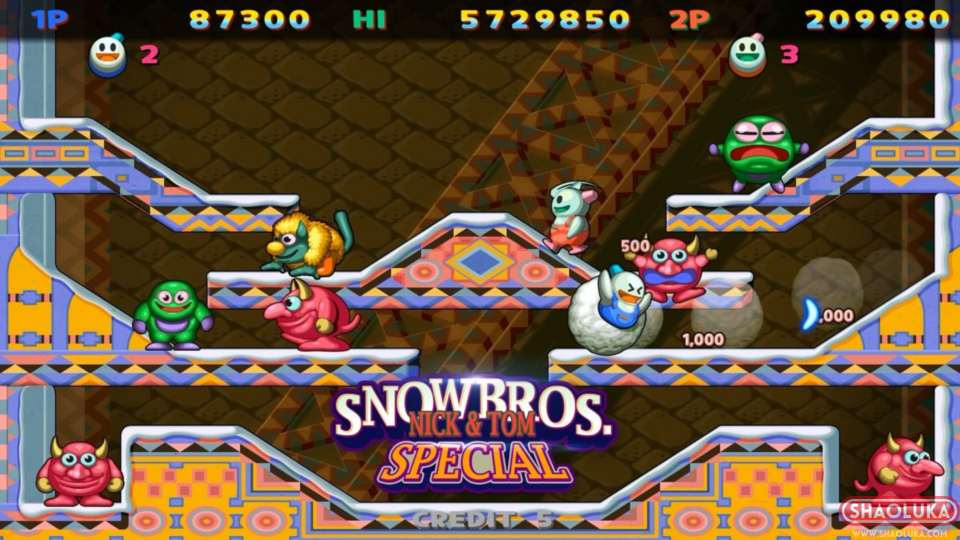 雪人兄弟 特别版SNOW BROS. SPECIAL-Switch烧录卡