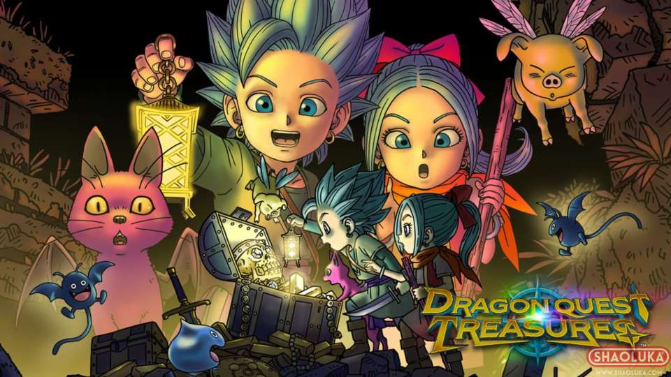 勇者斗恶龙 寻宝探险团 蓝色眼眸与天空罗盘DRAGON QUEST TREASURES-Switch烧录卡