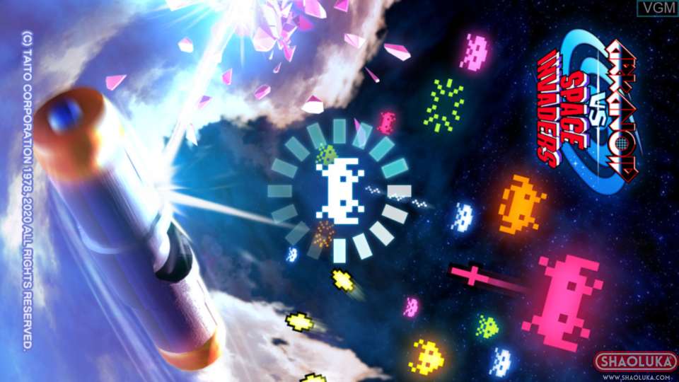 打砖块对决太空入侵者Arkanoid vs Space Invaders-Switch烧录卡