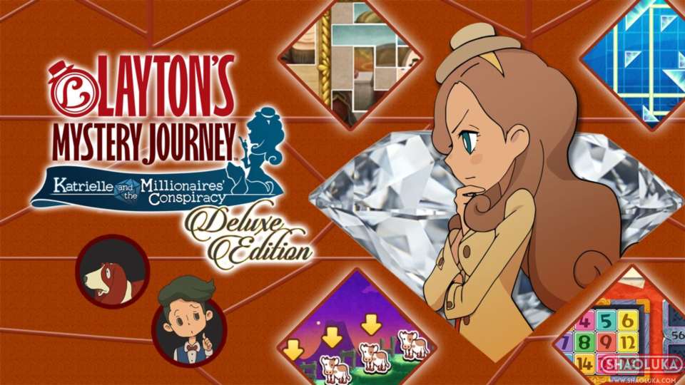 雷顿神秘之旅 凯特丽尔与大富翁的阴谋DXLAYTON'S MYSTERY JOURNEY: Katrielle and the Millionaires' Conspiracy Deluxe Edition-Switch烧录卡