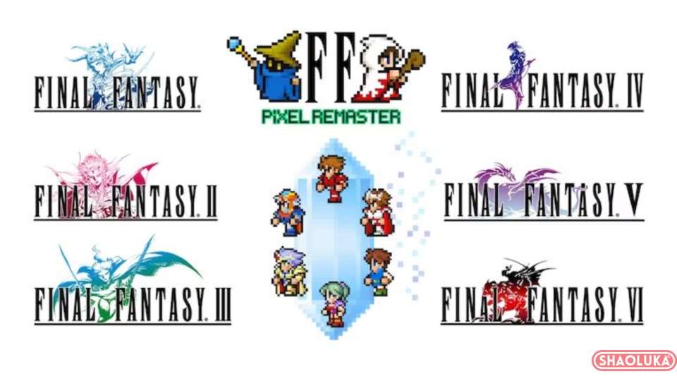 最终幻想：像素复刻版 1~6 合集FINAL FANTASY I-VI Bundle-Switch烧录卡