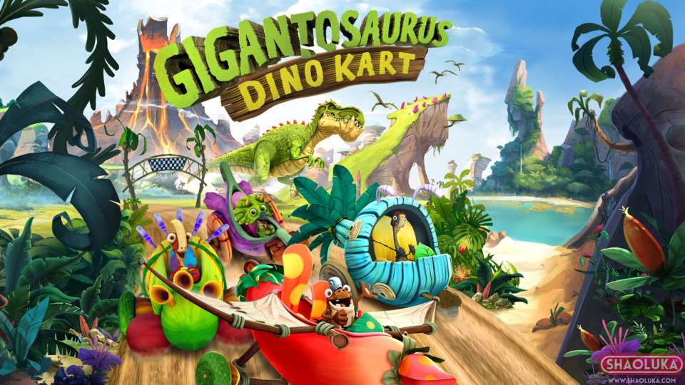 巨兽龙：恐龙卡丁车Gigantosaurus Dino Kart-Switch烧录卡