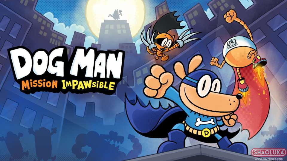 神探狗狗 爪不可及Dog Man Mission Impawsible-Switch烧录卡