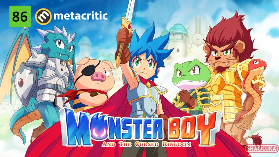 怪物男孩与被诅咒的王国Monster Boy and the Cursed Kingdom-Switch烧录卡